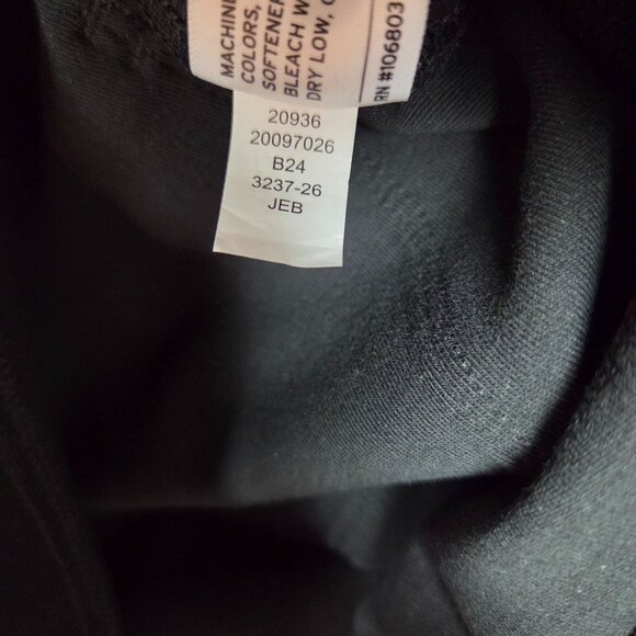 Duluth Trading Co NoGA Naturale Cotton Slim Leg Pant Womens Medium Black - Picture 9 of 9